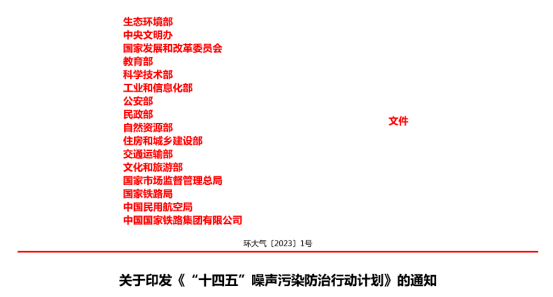 16部门联合整治噪声污染，85%达标率，防噪迎来新节点