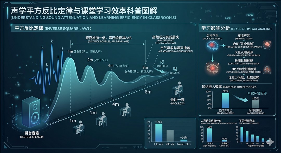 为什么坐在教室后排的同学成绩更容易下滑？藏在声学里的秘密