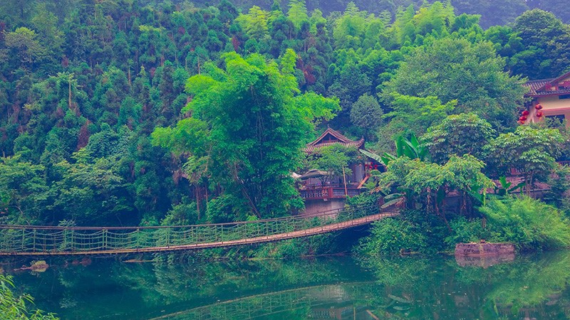 四川老峨山景区-采用世邦广播系统 